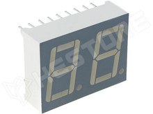 DA56-11SRWA / LED kijelző, 14 mm, piros, 2 digit (DA56-11SRWA)