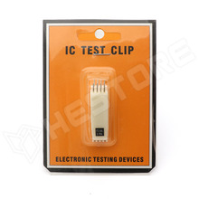 DIP8-CLIP / DIP8 teszt-csipesz, 2x4, 2.54mm (ITC-8A)