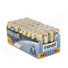 MAX Alkaline 32 x AA / Alkáli elem,  AA, R06; 1,5V