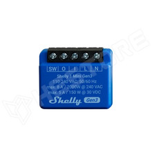 SHELLY-1-MINI-GEN3 / Shelly 1 Mini Gen3 (R3), egy áramkörös WiFi + Bluetooth okosrelé (FG3800235261576 / SHELLY)