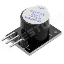 KY-012 / Aktív buzzer modul, 3.3...5V DC, 2.5kHz