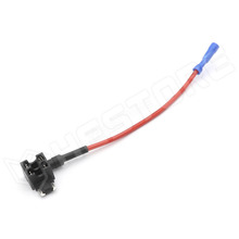 ADD1210-LOWPROFMINI / Késes autóbiztosíték foglalat elosztó, 11x8mm-es alacsony profilú mini (micro) biztosítékhoz, 12V DC, max. 10A