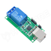 RELC-1CH-USB / 1 csatornás USB relé modul (HID API)