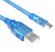 LA-USB-ABM5-0.3 / USB kábel, 0.3m, A-BM5, Mini USB