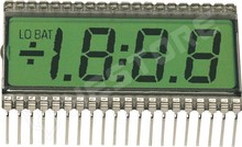 LCD3,5-13LOBAT / 3,5 digit, 13 mm (DISPLAY ELEKTRONIK)