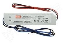 LPV-60-24 / Tápegység, impulzusos, 60W, 24V DC, 2.5A (LPV-60-24 / MEAN WELL)