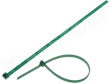 CV 195/4,7/GN / Kábelkötegelő, zöld, 4.7mm széles, 195mm széles (HELLERMANNTYTON)