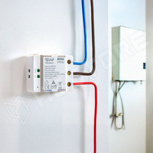 SHELLY-OGR25A / Shelly Ogemray Wi-Fi-s okos, fogyasztásmérős, nagy teljesítményű relémodul (25A) (FG3800238070885 / SHELLY)