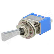 MS-500A-F / Billenő kapcsoló, SPDT, ON-ON, 2 stabil pozició, 6A/125V AC (MS-500A-F / MIYAMA)