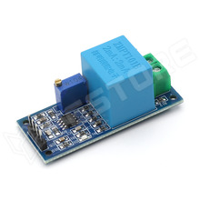 ZMPT101B-M / ZMPT101B alapú, aktív egyfázisú AC feszültségmérő modul, LM358, 5V DC