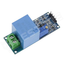 ZMPT101B-M / ZMPT101B alapú, aktív egyfázisú AC feszültségmérő modul, 5V DC