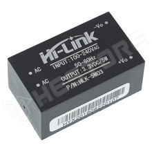 HLK-5M03 / Tápegység, impulzusos, állandó feszültségű, 3.3V DC, 1.5A, 5W, THT (HLK-5M03 / Hi-Link)