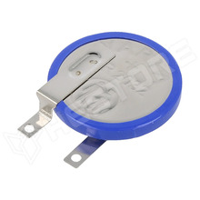 CR2032FM-VARTA / Elem, lítium, 3V, CR2032, gomb, nem újratölthető, Ø20x3.2mm, forrfülekkel (CR2032 FM / VARTA MICROBATTERY)