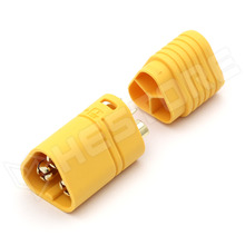 MT60-M-CF / DC tápcsatlakozó, MT60, apa, vezetékre forrasztható, 30A, 3Pin
