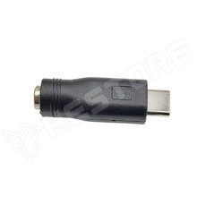 DC5521-USB-C-M / DC 5.5x2.1 aljzat - USB-C dugó adapter