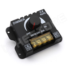 DC-DIMMER-30A / LED szalag dimmer, 12...24V DC, 30A