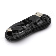 USB-C-1M-BK / USB kábel, USB-A - USB-C, 1m, fekete