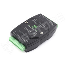 WS-MODBUS-8DI-8DO / 2x8 csatornás digitális IO modul, RS485, MODBUS RTU, DIN sínre, 7..36VDC, NPN vagy PNP input, open-drain output (Modbus RTU IO 8CH / 26244 / Waveshare)
