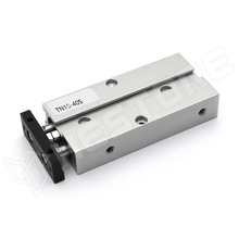 FTN10-40S, Dupla munkahenger, be- és kimenet: M5, dugattyú d=10mm, s=40mm úthossz