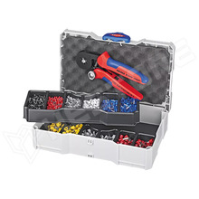 KNIPEX-979009 / Évéghüvely krimpelő készlet, bőröndben (97 90 09 / KNIPEX)