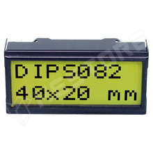 EADIPS082-HNLED / LCD DOT matrix 2X8, LED (EA DIPS082-HNLED / ELECTRONIC ASSEMBLY)