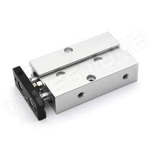 FTN10-50S, Dupla munkahenger, be- és kimenet: M5, dugattyú d=10mm, s=50mm úthossz