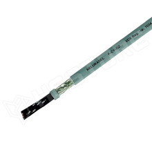 FCYOZ3X0.50 / Vezeték, 3x0.5mm2, árnyékolt, PVC, szürke, 300V,500V, CPR: Eca (16533 / HELUKABEL)