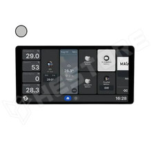 SHELLY-WDX2I-S / Shelly Wall Display X2i – fali vezérlőpanel és villanykapcsoló, Wi-Fi, Bluetooth, ezüst (FG3800238072773 / SHELLY)