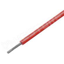 SIF2.50-R / Vezeték, SiF, sodrat, Cu, ónozott, 1 x 2.5mm2, LSZH, szilikon, piros (23702 / HELUKABEL)