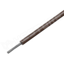 SIF2.50-BR / Vezeték, SiF, sodrat, Cu, ónozott, 1 x 2.5mm2, LSZH, szilikon, barna (23704 / HELUKABEL)