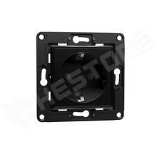 SHELLY-SOCB / Shelly fali konnektor aljzat, fekete, Shelly Wall Switch fali kapcsolócsalád rendszerhez (FG3800235266335 / SHELLY)