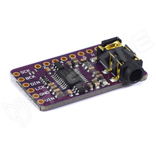 GY-PCM5102 / PCM5102A alapú DAC audió dekóder modul, I2S interfésszel, Raspberry Pi-hez