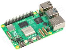 RPI5-8GB-SINGLE / Single board computer (SBC), Raspberry Pi5 8GB, BCM2712, Arm Cortex-A76, 8GB RAM, MicroSD, Wifi, HDMI, Power button (RPI5-8GB-SINGLE / RASPBERRY PI)