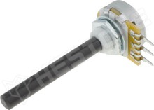 PC20BU-100K-LIN / Potenciométer, 6mm tengely (RADIOHM)