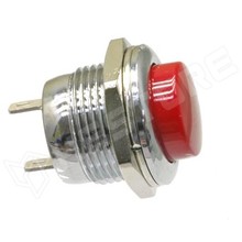 R13-507MA-R (piros) / Nyomógomb, záró, D=16mm (SCI)