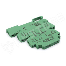 MRD-060D2 / Szilárdtest relé (SSR), 2A, 4...32V DC, 1...60V DC, DIN sínre (LDG)