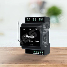 SHELLY-WAVEPRO3-LR / Shelly Wave PRO 3 három áramkörös, DIN-sínre illeszthető, Z-Wave EU Long Range (FG3800238071998 / SHELLY)