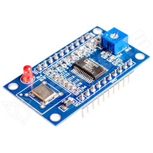 HC-SR08 / AD9850 alapú DDS jelgenerátor modul, 0...40MHz, szinusz-, négyszögjel