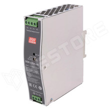 DDR-120A-48 / Tápegység, 48V DC, 2.1A, 9...18V DC, 100,8W, DIN sínre (DDR-120A-48 / MEAN WELL)