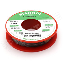 Sn60Pb40 0,5mm 100g / Forrasztóón HF32-SMD (STANNOL)