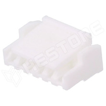 GHR-06V-S / Csatlakozóház, JST-GH széria, 1.25mm, fehér, 6p (GHR-06V-S / JST)