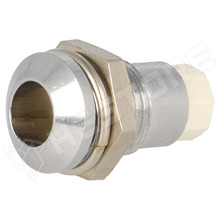 SMQ1089 / LED foglalat, 5mm, króm, domború (SMQ1 089 / SIGNAL-CONSTRUCT)