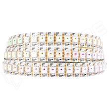WS2815-LS-144-IP20-WH / WS2815 RGB vezérelhető LED szalag, 144 LED/m, IP20, fehér PCB, 1m/tekercs