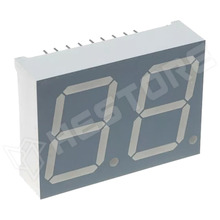 DA08-11SURKWA / LED kijelző, 7 szegmenses,  20.32mm, 0.8