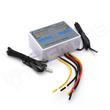 XK-W1088-24V / Dual hőmérséklet szabályzó, termosztát, 24VDC