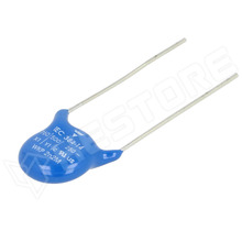 WKP222MCPEJ0KR / Kerámia kondenzátor, 2200pF, 2.2nF, 760V AC, ±20%, THT, RM 12.5 (VISHAY)