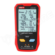 UT673PV / MPPT napelem teljesítmény mérő, Pmax, Vmp, Imp, Voc, Isc (UNI-T)