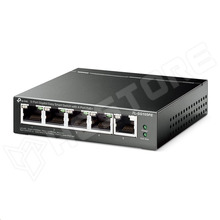 TL-SG105PE / 10/100/1000Mbps 5 portos Gigabit PoE+ Switch, managelhető, Power-over-Ethernet switch (TL-SG105PE / TP-Link)
