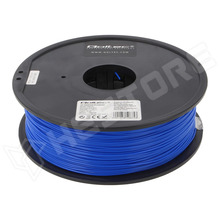 Q-PLA-PRO-1.75-BLU / Filament, PLA PRO, 1.75mm, kék, kék szín, 205...225°C, 1kg (50675 / QOLTEC)