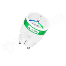 NOUS-A8M-TUYA / Nous A8M Wi-Fi-s fogyasztásmérős okoskonnektor, Tuya és Matter kompatibilis (16A) (NOUS A8M / NOUS)